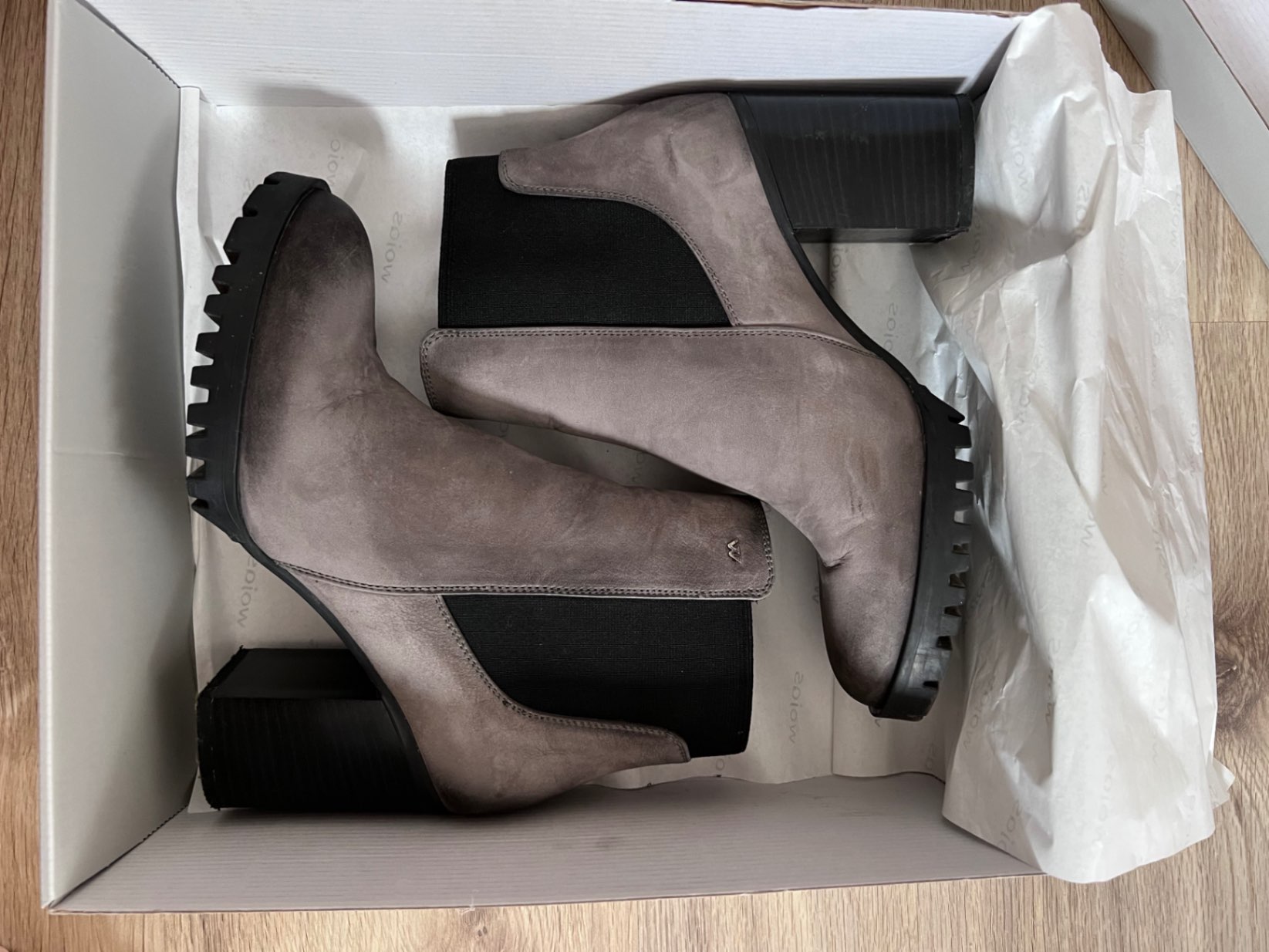 Kožené boty Wojas - Image 1